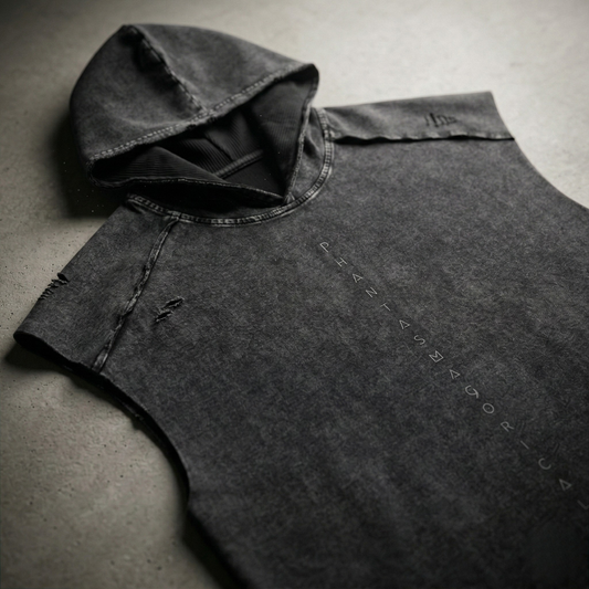 Spirit Animal hoodie flat lay by Phantasmagorical