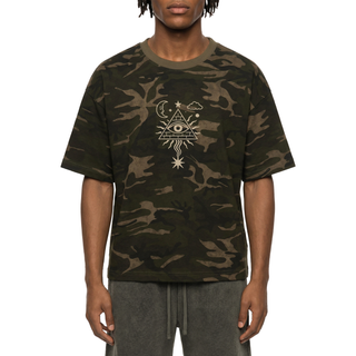 Mystic Signal - Unisex Camo Boxy T-Shirt (NEW)