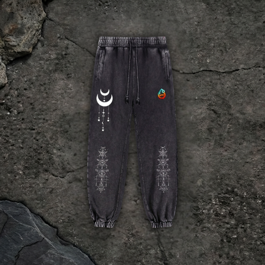 Existential - Snow Wash Heavyweight Jogger Sweatpants