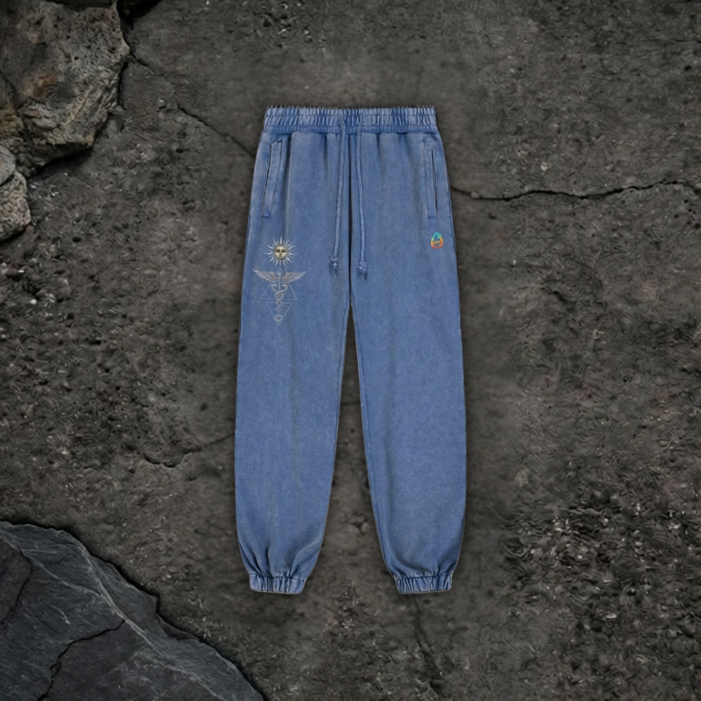 Inner Alchemy - Snow Wash Heavyweight Jogger Sweatpants (NEW)
