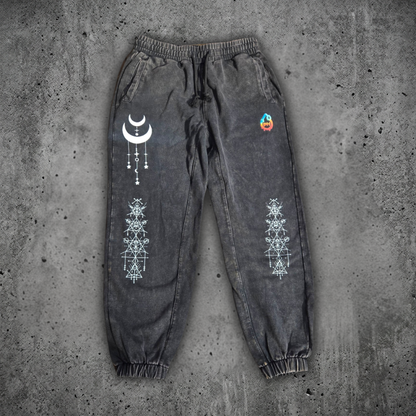 Existential - Snow Wash Heavyweight Jogger Sweatpants