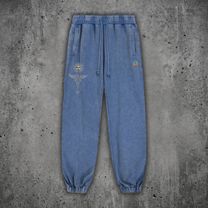Inner Alchemy - Snow Wash Heavyweight Jogger Sweatpants (NEW)