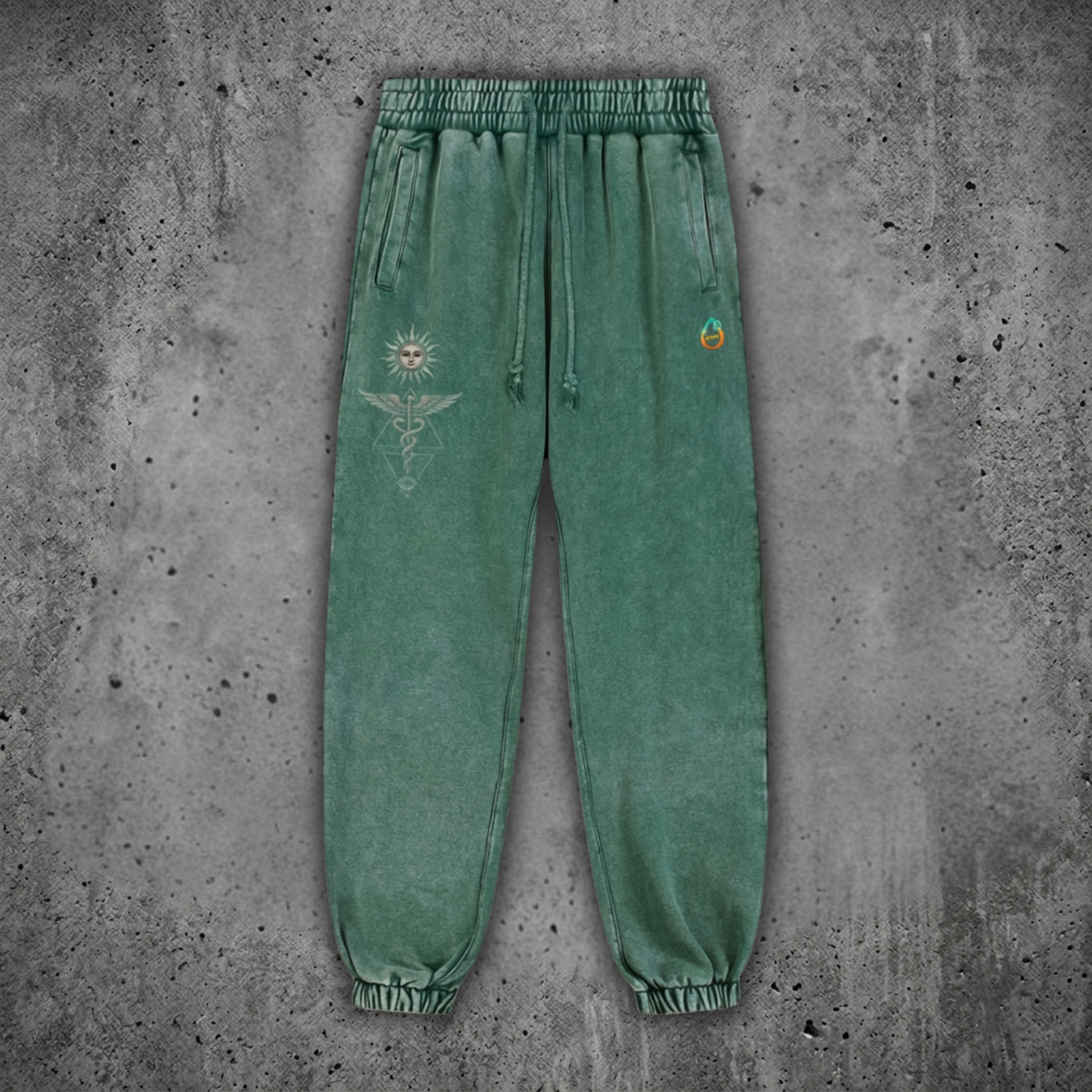 Inner Alchemy - Snow Wash Heavyweight Jogger Sweatpants (NEW)