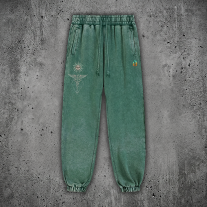 Inner Alchemy - Snow Wash Heavyweight Jogger Sweatpants (NEW)