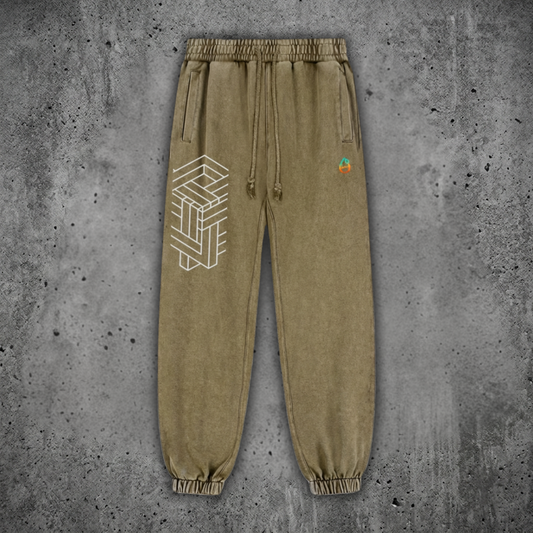 Paradigm - Snow Wash Heavyweight Jogger Sweatpants