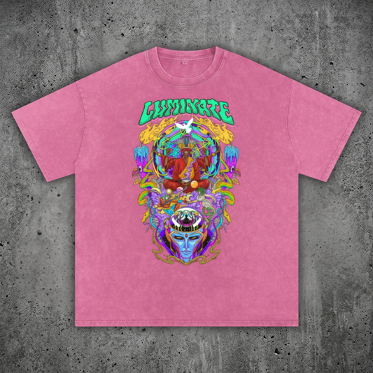 Luminate - Snow Wash Oversized Heavyweight Tee