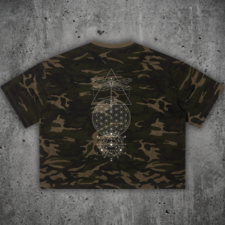 Existential - Unisex Camo Boxy T-Shirt (NEW)
