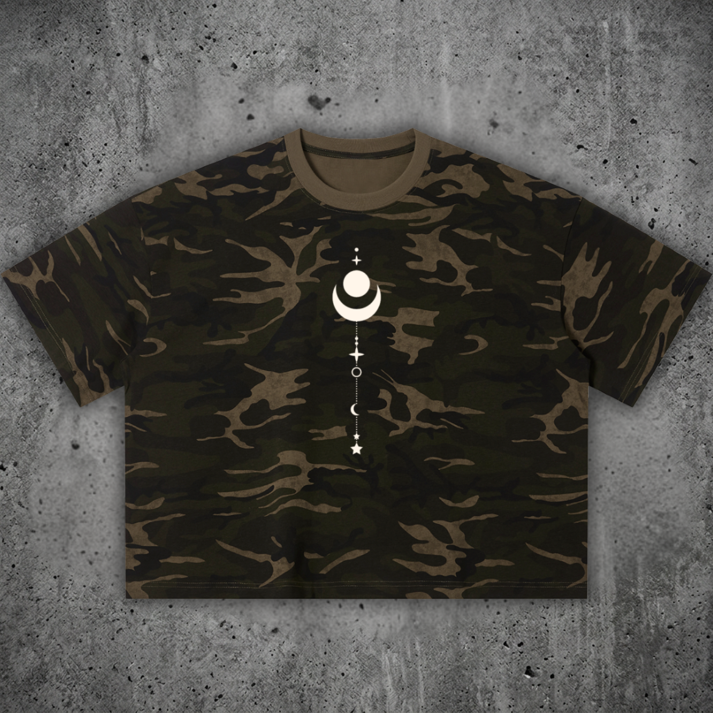 Existential - Unisex Camo Boxy T-Shirt (NEW)