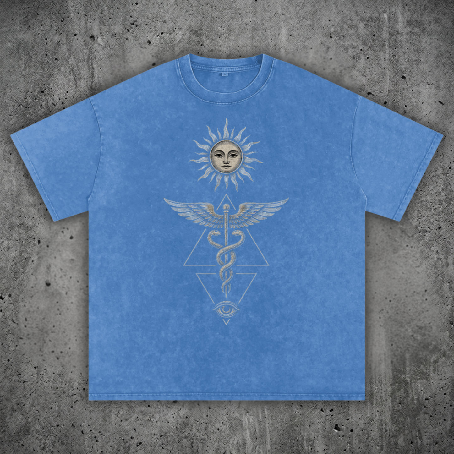 Inner Alchemy - Snow Wash Oversized Heavyweight Tee