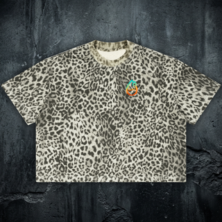 PH - Relaxed Fit Leopard Print Boxy T-Shirt (NEW)
