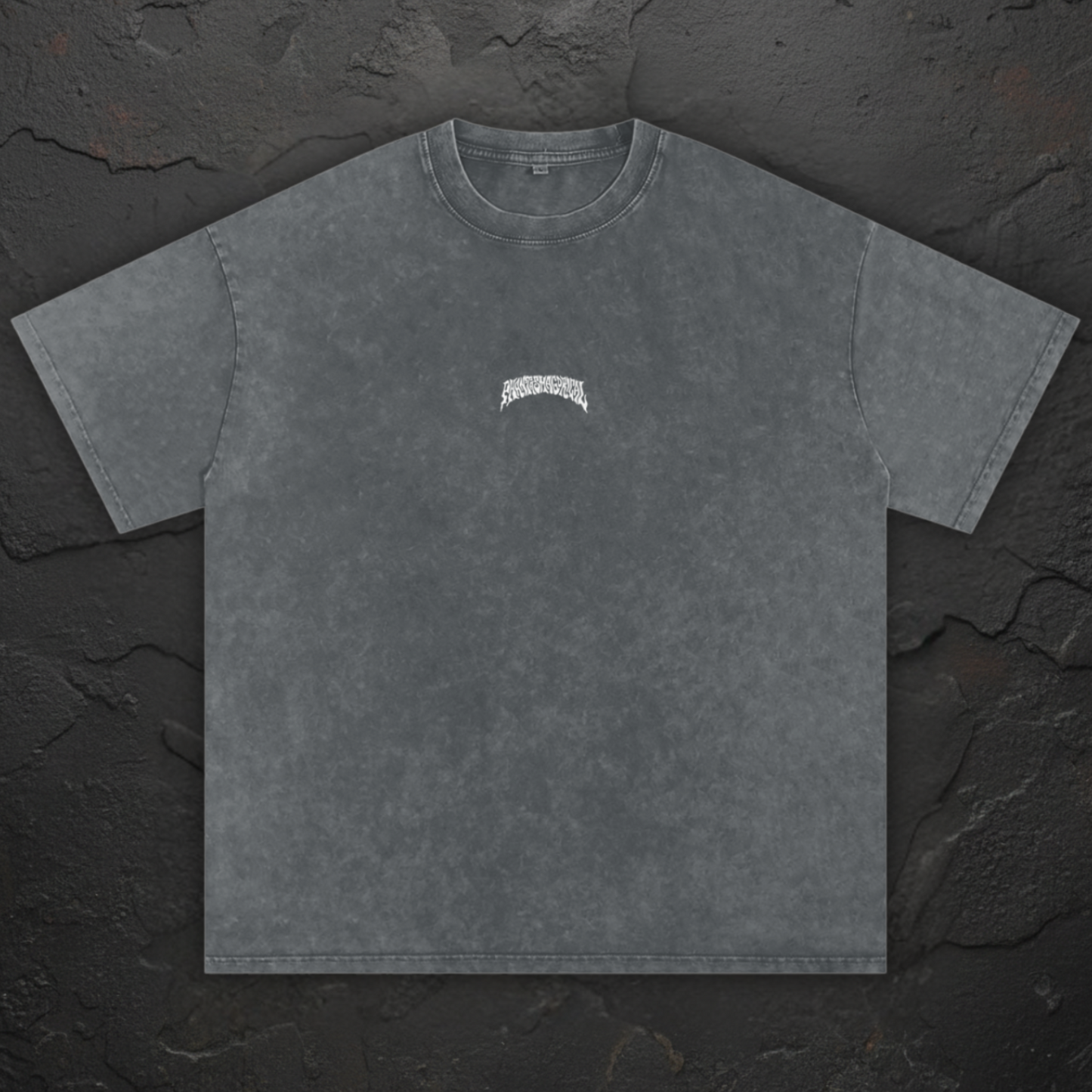 Cosmic Geometry - Snow Wash Oversized Heavyweight Tee (NEW)