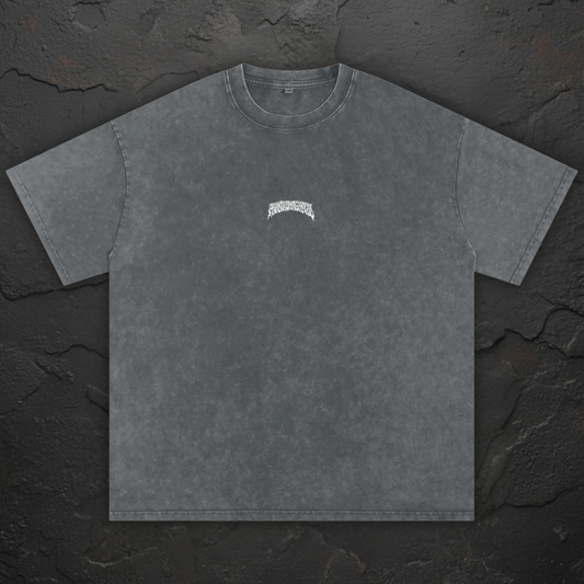Cosmic Geometry - Snow Wash Oversized Heavyweight Tee (NEW)