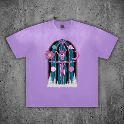 Dissolution of Ego - Vintage Washed Frayed T-Shirt (NEW)