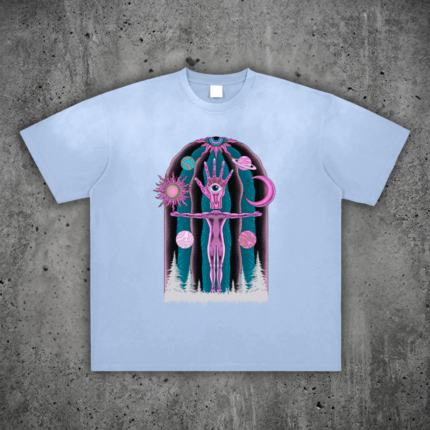 Dissolution of Ego - Vintage Washed Frayed T-Shirt (NEW)