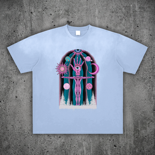 Dissolution of Ego - Vintage Washed Frayed T-Shirt (NEW)