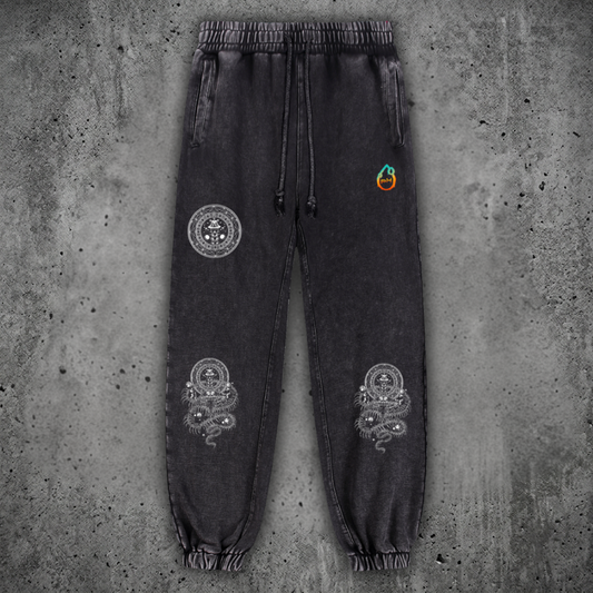DMT.exe - Snow Wash Heavyweight Jogger Sweatpants (NEW)