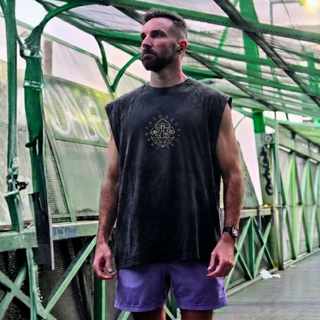 Nocturnal Architect - Snow Washed Heavyweight Tank Top (NEW)