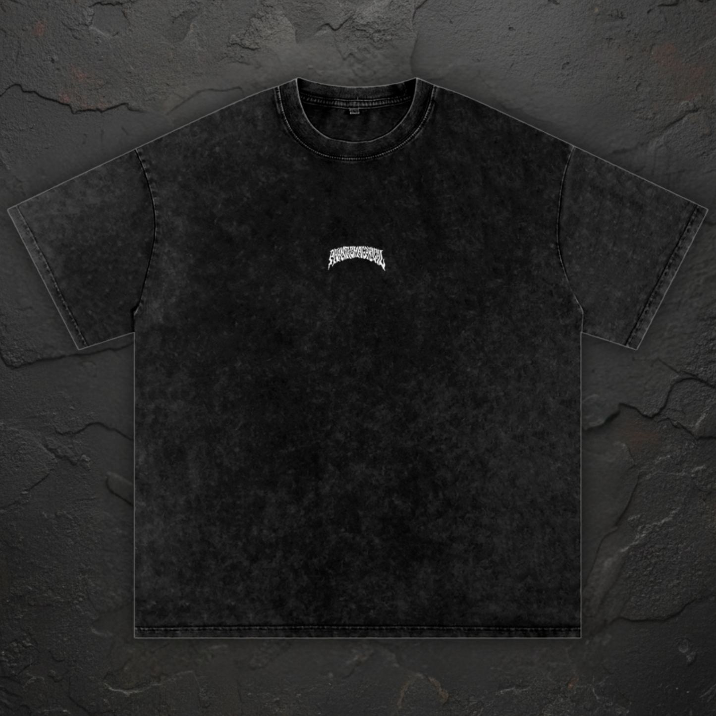 Cosmic Geometry - Snow Wash Oversized Heavyweight Tee (NEW)