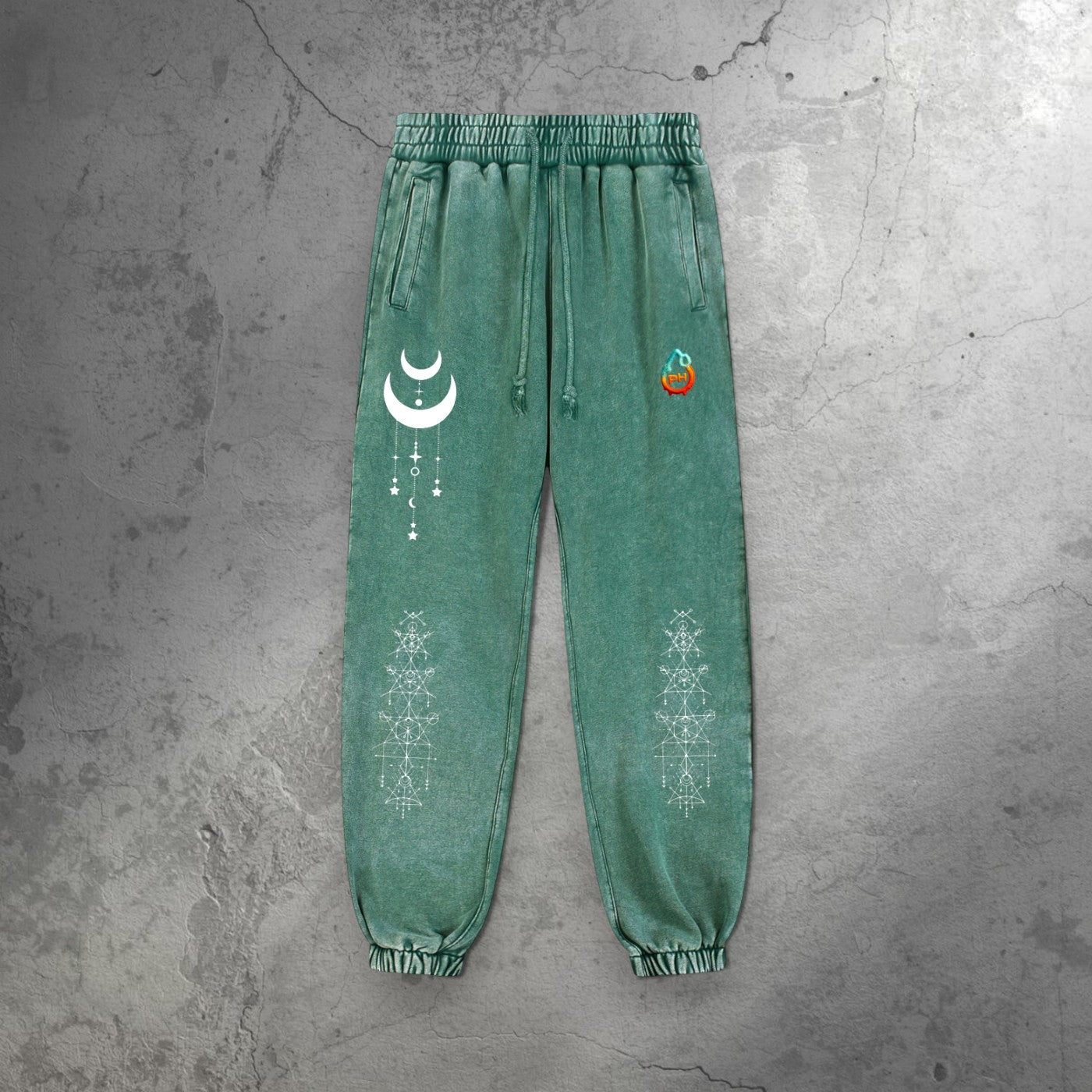 Existential - Snow Wash Heavyweight Jogger Sweatpants - view 5