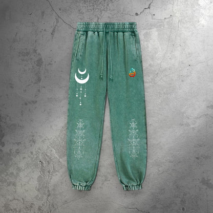Existential - Snow Wash Heavyweight Jogger Sweatpants - view 5