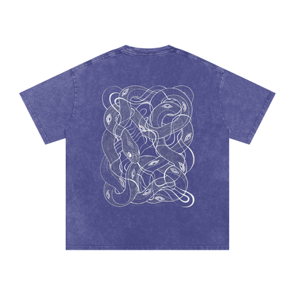 Embrace The Chaos - Patakota Collab Snow Wash Tee (NEW)