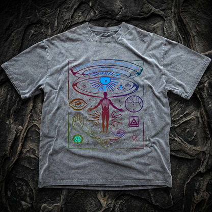 Awaken Your True Self - Fluffy Vintage Heavyweight T-Shirt