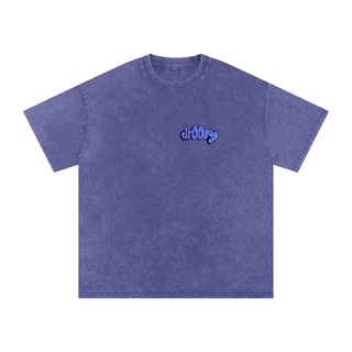 dr00vy Pocket - Snow Wash Oversized Tee