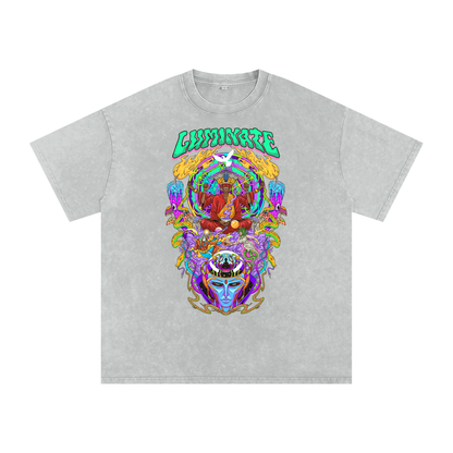 Luminate - Snow Wash Oversized Heavyweight Tee