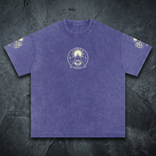 Celestial Synthesis - Snow Wash Oversized Heavyweight Tee (NEW)