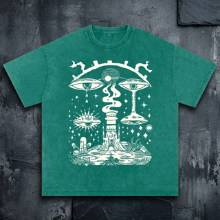 Paradoxical Perspective - Acid Wash Oversize T-Shirt - 250 GSM (Limited Release)