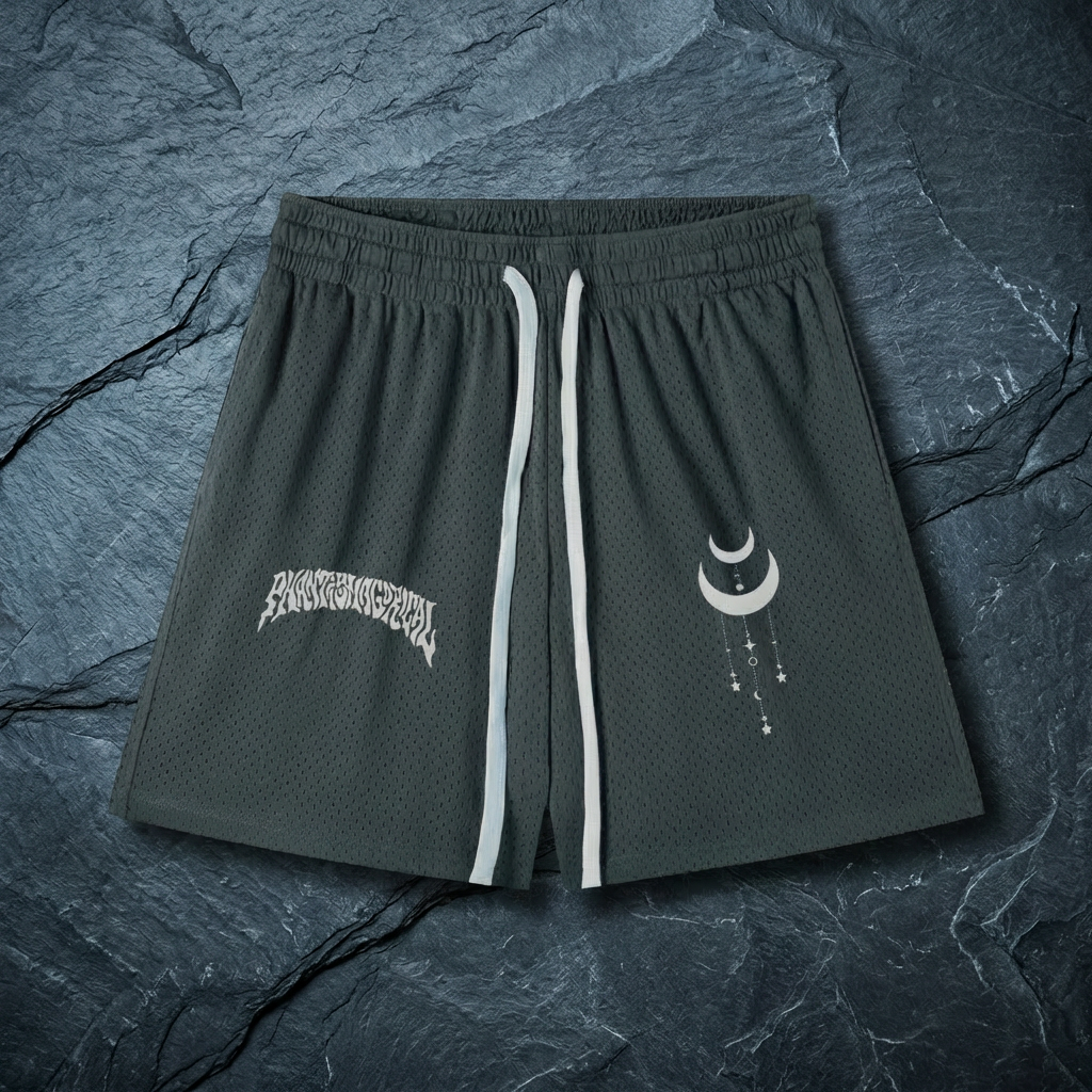 Phantasm - Mesh Drawstring Shorts (NEW)