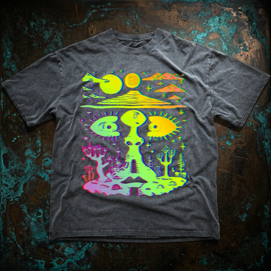 Celestial Drifter - Fluffy Vintage Heavyweight T-Shirt