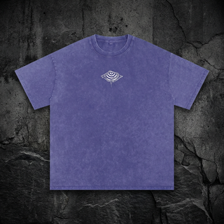 Embrace The Chaos Patakota Collab Snow Wash Tee, psychedelic streetwear by Phantasmagorical - view 3