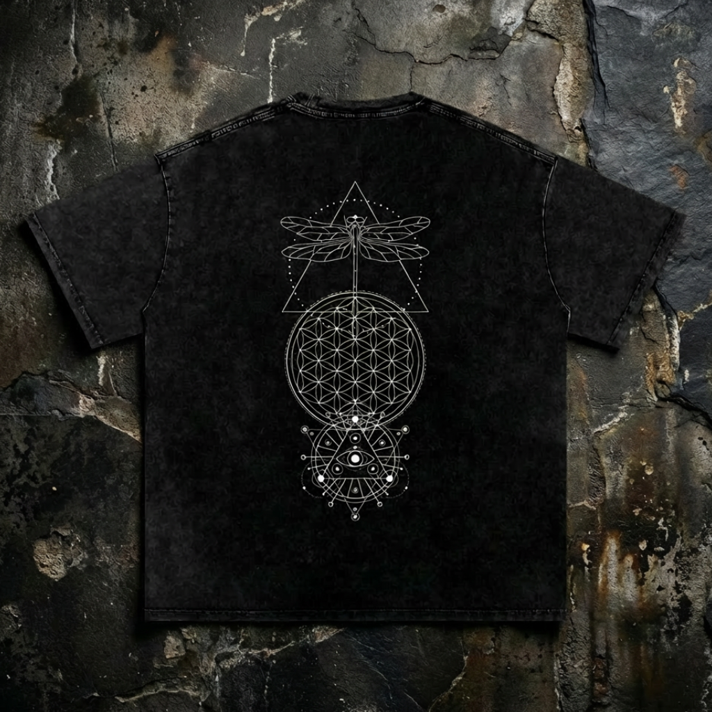 Existential - Snow Wash Oversized Heavyweight Tee