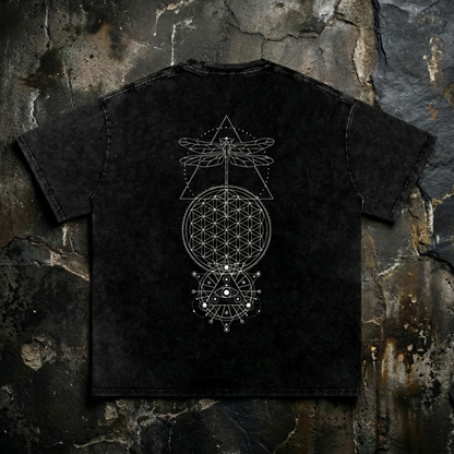 Existential - Snow Wash Oversized Heavyweight Tee