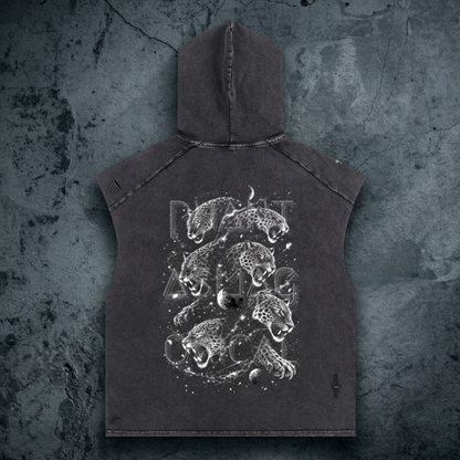 Spirit Animal - Snow Washed Boxy Hooded Tank Top (NEW)