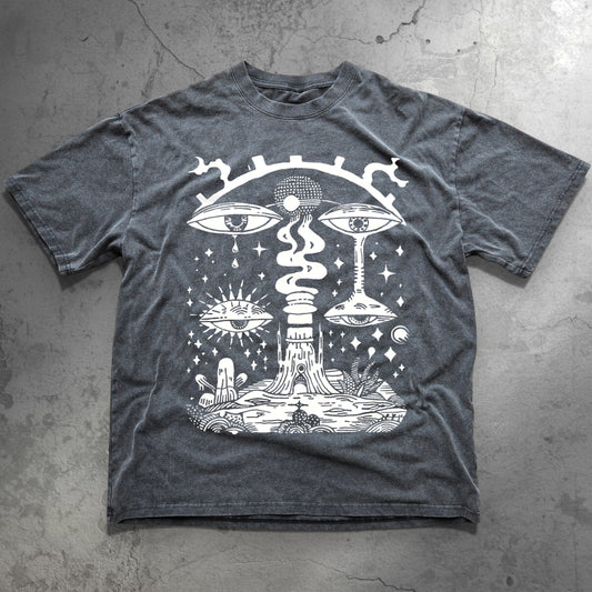 Paradoxical Perspective - Fluffy Vintage Heavyweight T-Shirt