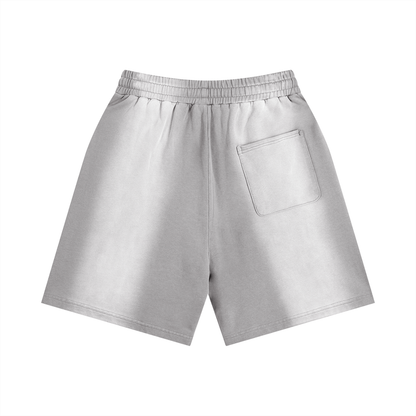 Phantasm - Sun Fade Heavyweight Distressed Shorts (NEW)