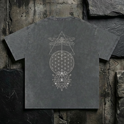 Existential - Snow Wash Oversized Heavyweight Tee