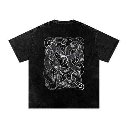 Embrace The Chaos - Patakota Collab Snow Wash Tee (NEW)