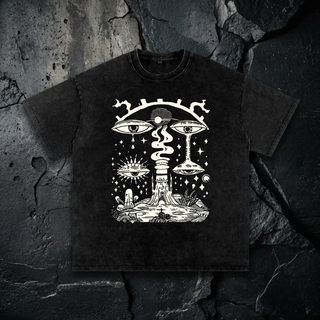 Paradoxical Perspective - Snow Wash Oversized Heavyweight Tee