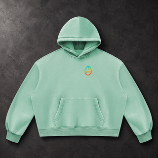 PsySquatch - Vintage Wash Boxy Fleece Hoodie