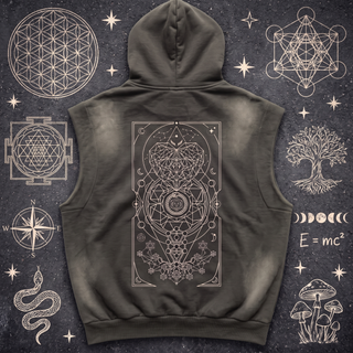 Mystic Myco - Vintage Wash Sun Fade Sleeveless Hoodie