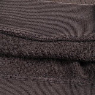 Cosmic Connection Zip Hoodie interior fleece close-up showing heavyweight terry knit texture