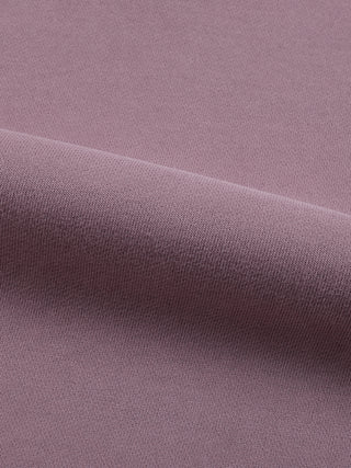 Close-up of Self Actualized Oversize Fleeced Hoodie soft fleece fabric texture in mauve