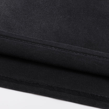 Void Eclipse heavyweight tee bottom hem double-stitch finish on sunfaded black cotton