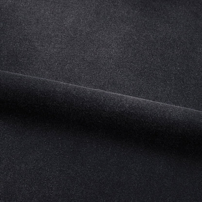 Void Eclipse heavyweight 280 GSM sunfaded cotton fabric texture and seam stitching close-up