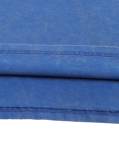 Close-up of Mystic Signal snow wash fabric texture