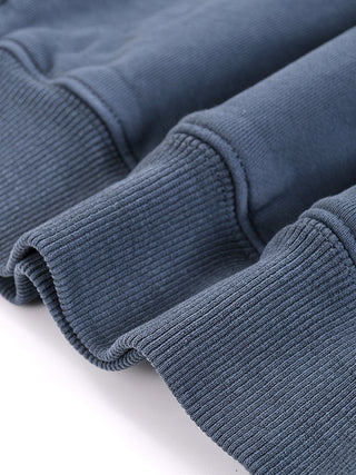 Embrace The Chaos hoodie ribbed cuff detail