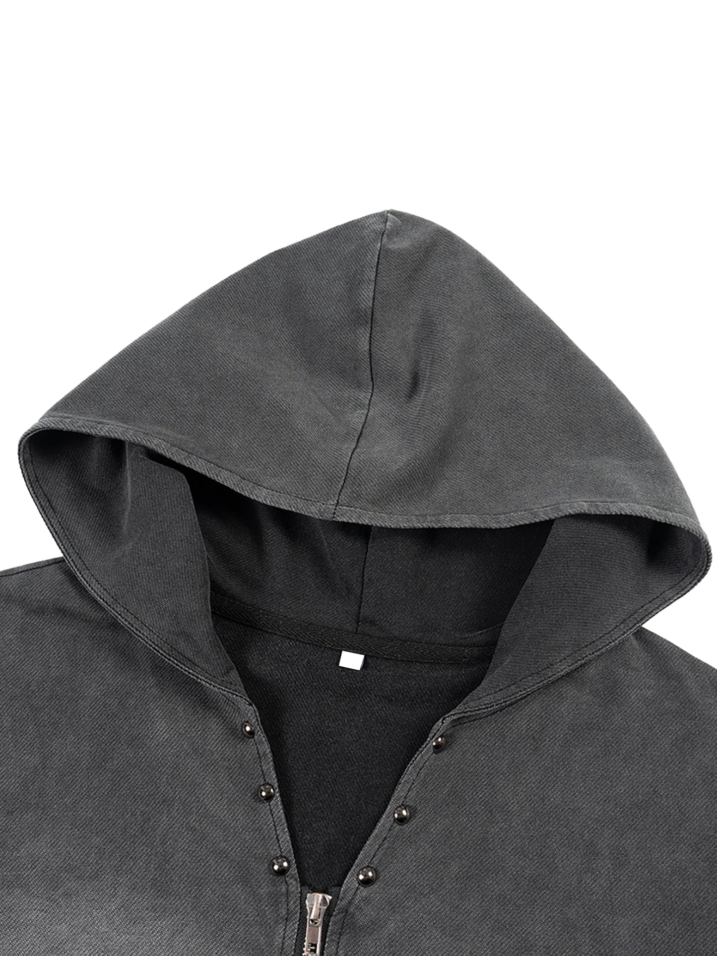DMT.exe - Vintage Washed Zip-Up Hooded Tank Top (NEW)